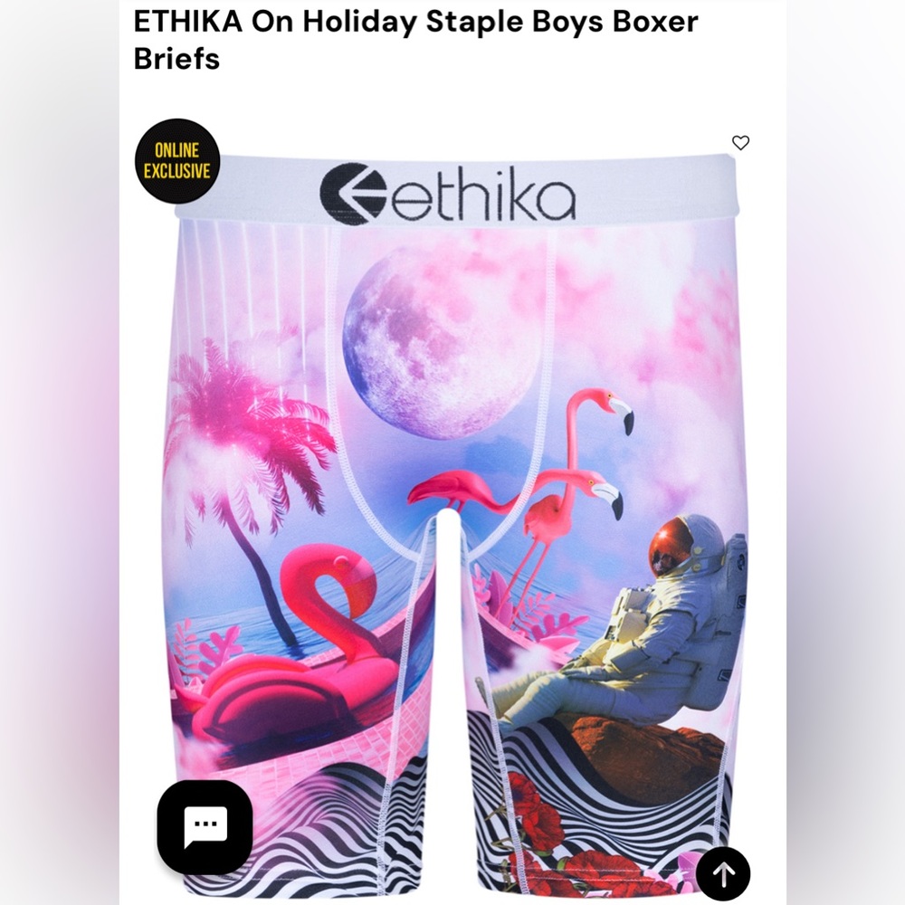 NWT BOYS Ethika Staple “ON HOLIDAY” (BLST2521)